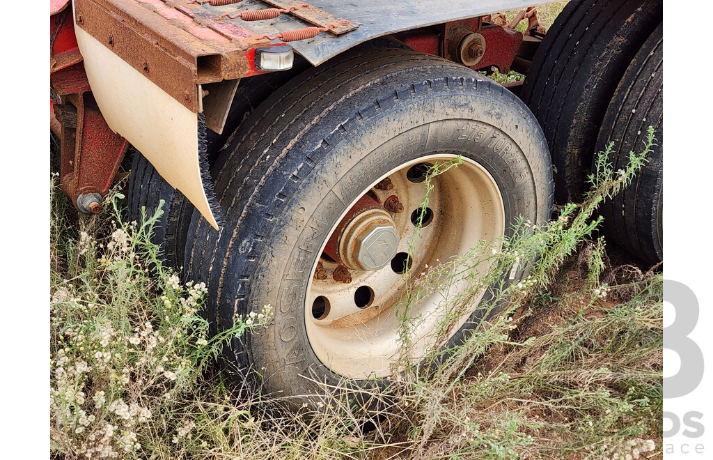 04/2011 Price Transport Equipment Dual Axle Bogie Wheel Dolly W Side Tipper Hydraulics