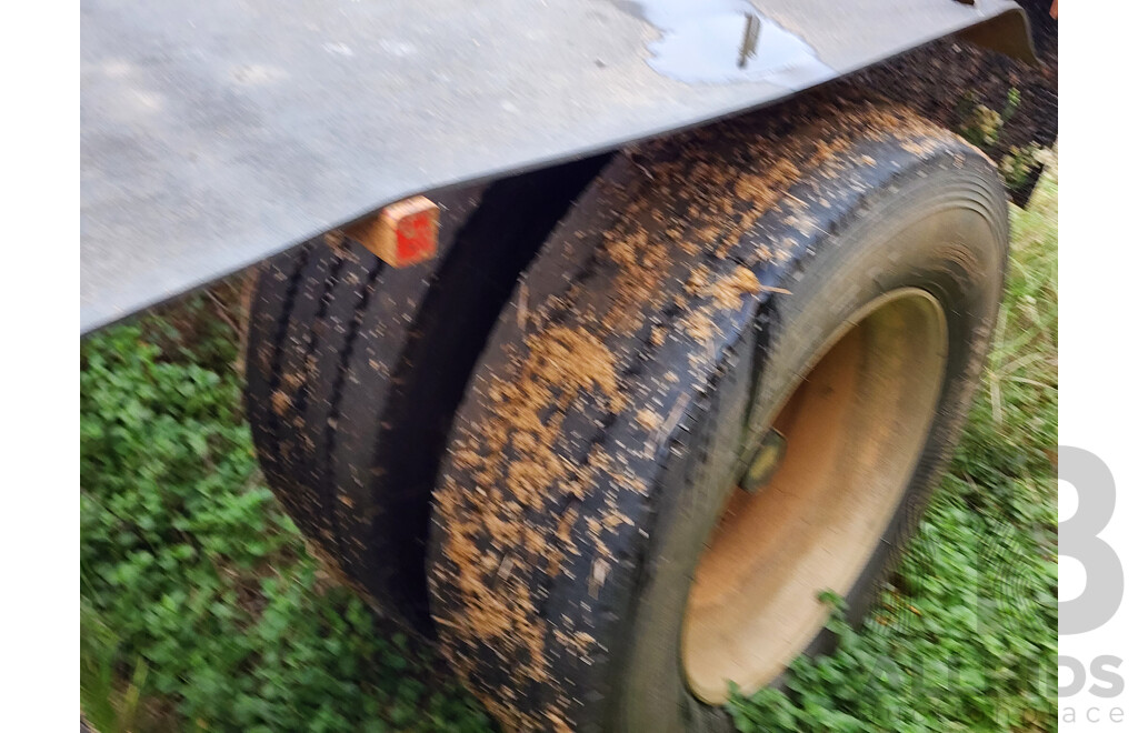 04/2011 Price Transport Equipment Dual Axle Bogie Wheel Dolly W Side Tipper Hydraulics