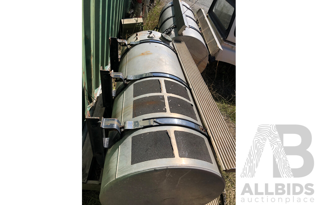 Two Series 2 Mack Superliner Fuel Tanks