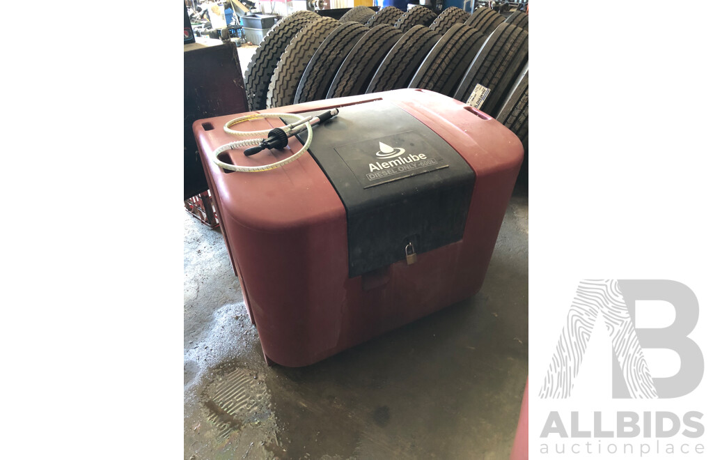 600L Lockable Diesel Refuelling Storage and Dispensing Kit