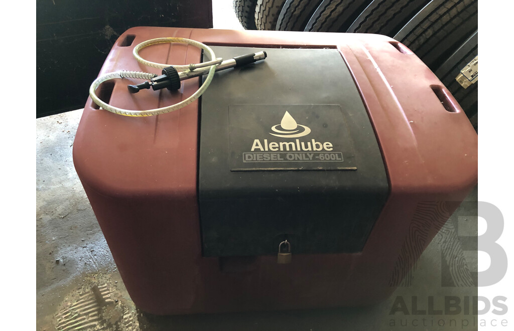 600L Lockable Diesel Refuelling Storage and Dispensing Kit