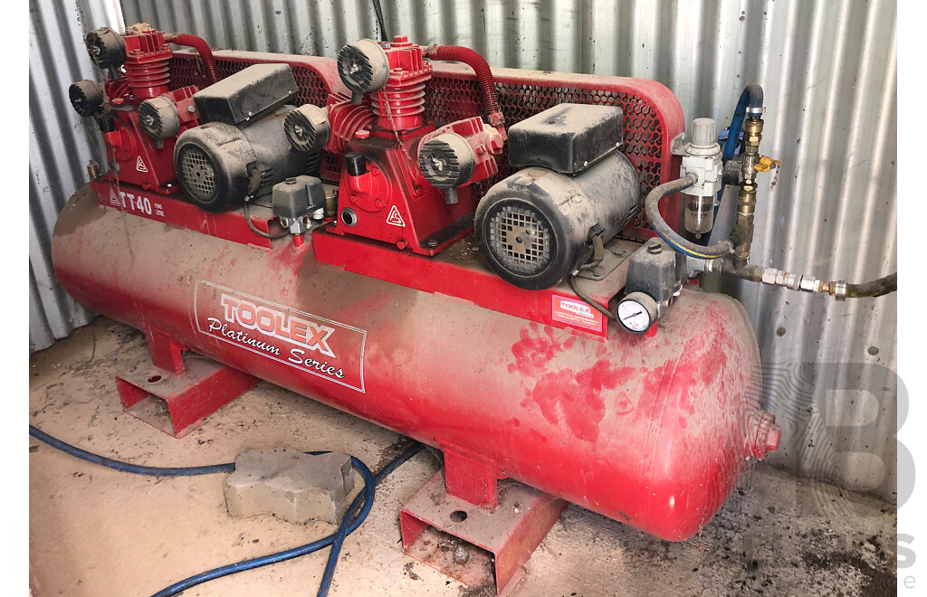 FU SHENG TOOLEX 240V Electric 190L Air Compressor - TT40