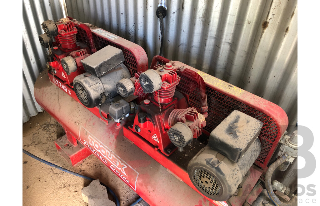 FU SHENG TOOLEX 240V Electric 190L Air Compressor - TT40