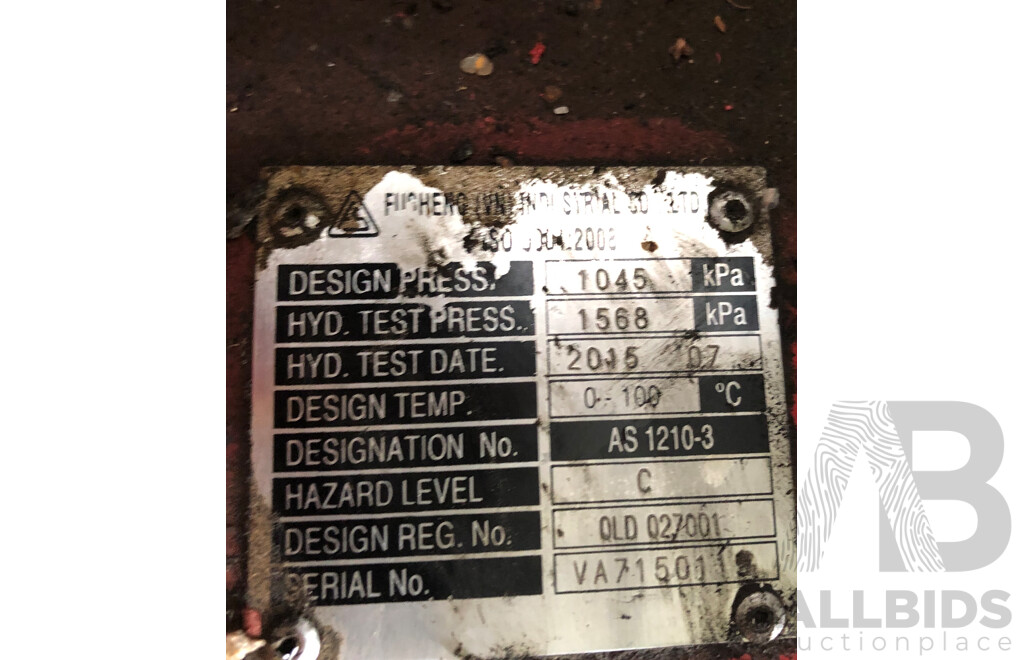 FU SHENG TOOLEX 240V Electric 190L Air Compressor - TT40