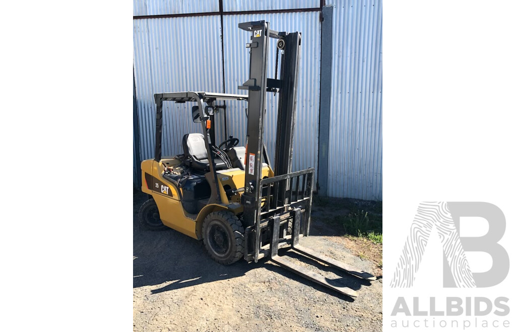 2019 CAT 2.7 Ton Diesel Forklift - DP25NT