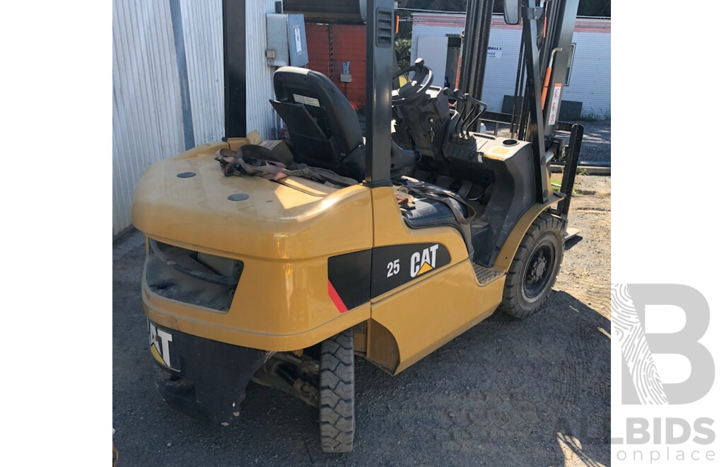 2019 CAT 2.7 Ton Diesel Forklift - DP25NT