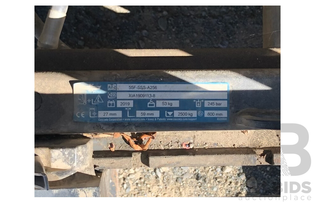 2019 CAT 2.7 Ton Diesel Forklift - DP25NT