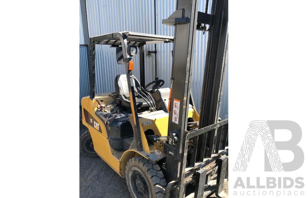 2019 CAT 2.7 Ton Diesel Forklift - DP25NT