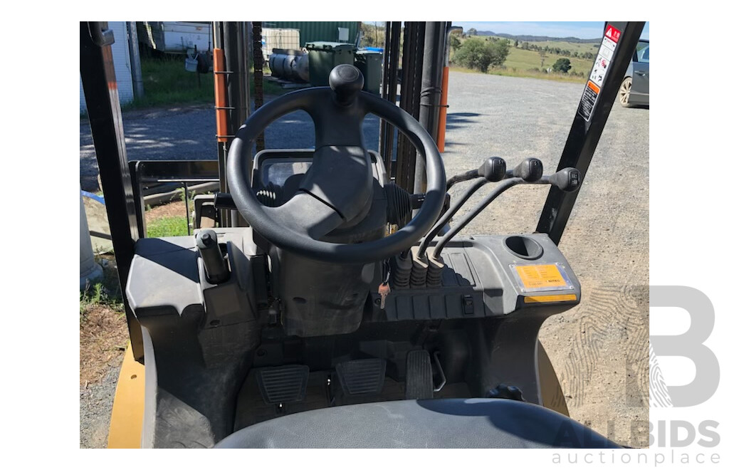 2019 CAT 2.7 Ton Diesel Forklift - DP25NT