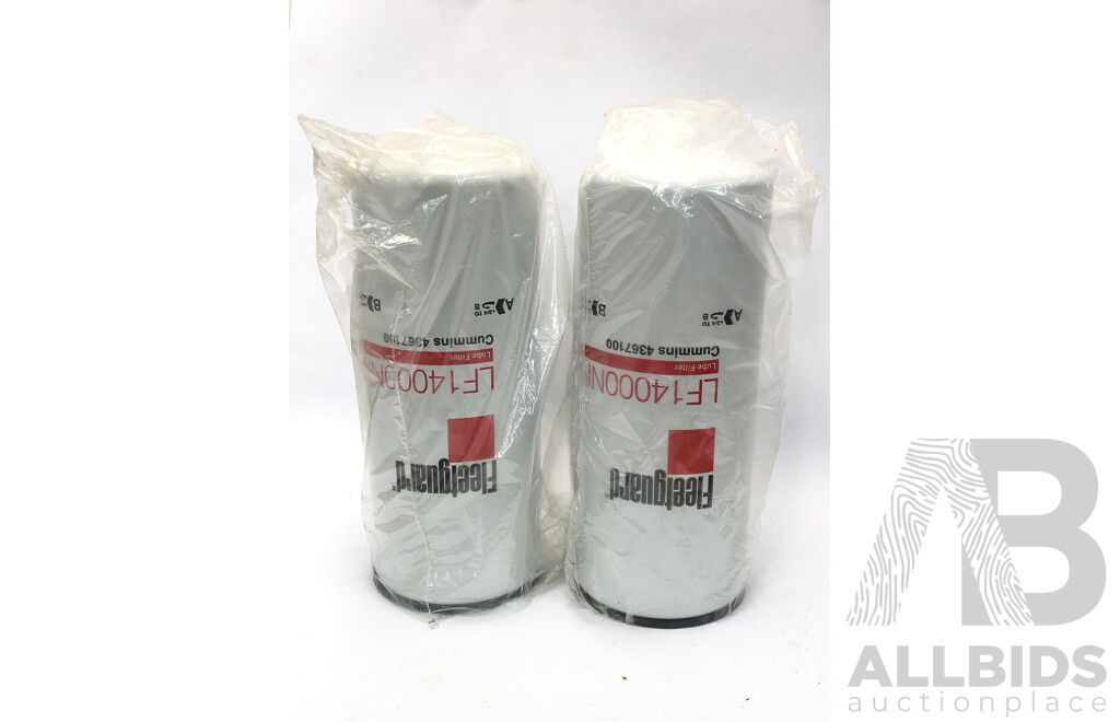 2 Fleetguard LF14000NN Spin-on Oil Filter for Cummins, ISX, ISM - ORP $180.00