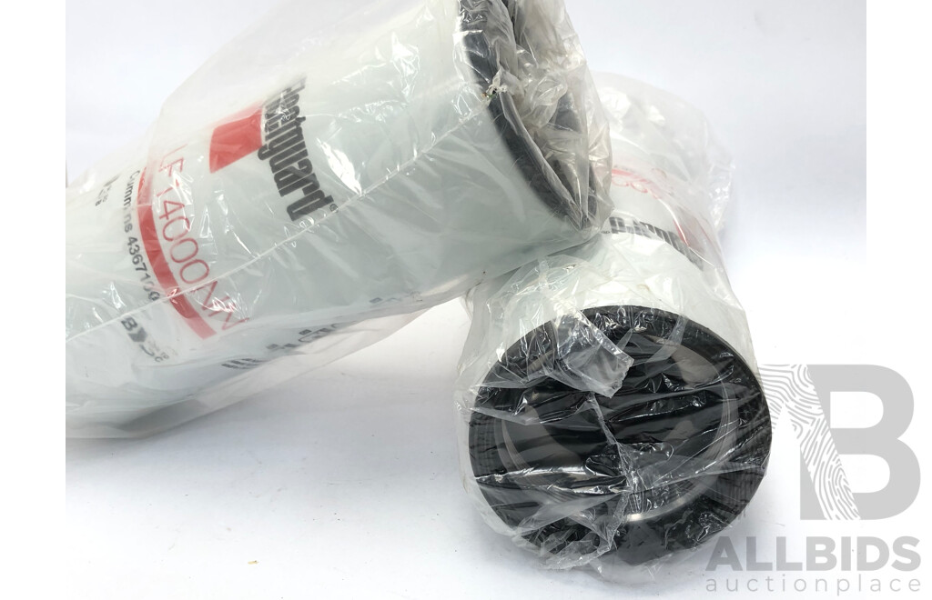 2 Fleetguard LF14000NN Spin-on Oil Filter for Cummins, ISX, ISM - ORP $180.00