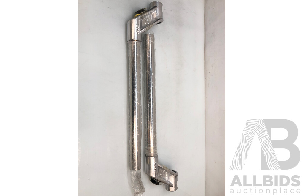 2x Lelox Offset Chassis Pipes - (P)OSCPSS - ORP $430.00