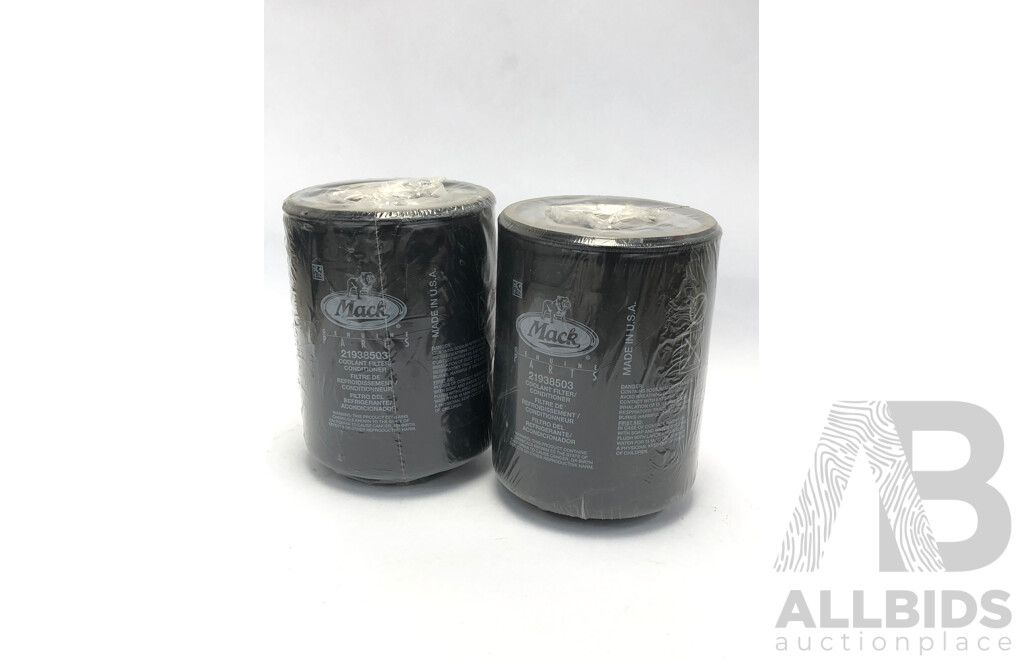 2x Mack 21938503 Coolant Filter/Conditioner - ORP $120.00