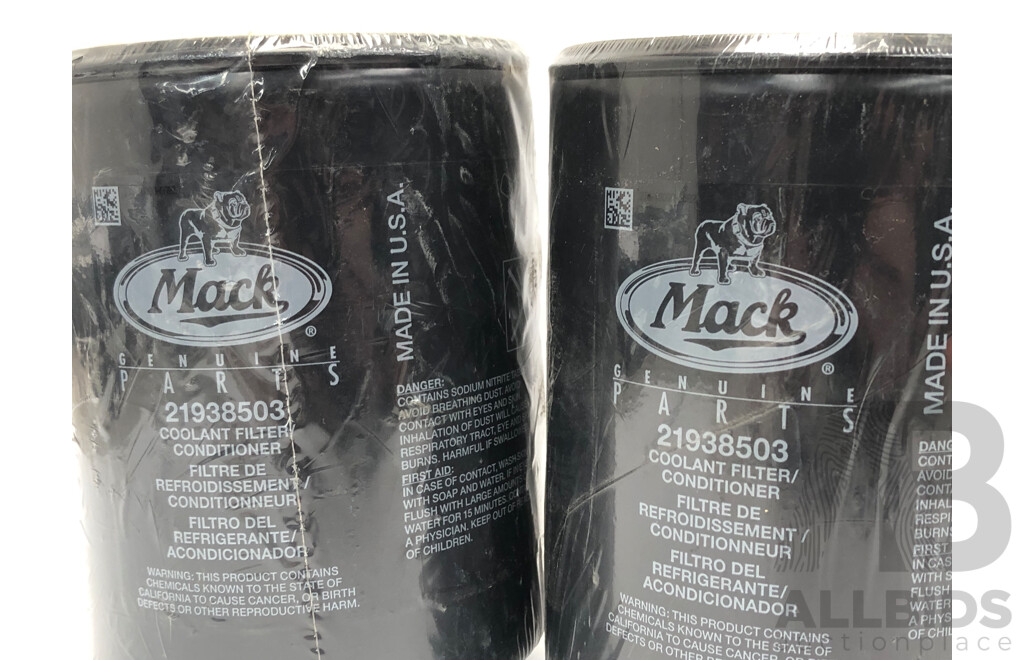 2x Mack 21938503 Coolant Filter/Conditioner - ORP $120.00