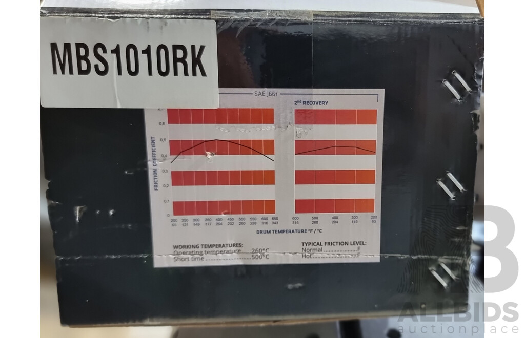 Maxus Brake Shoe & Hardware Kit 4707 Q - Lot of 4