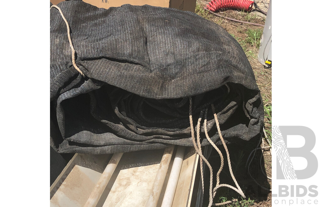 Four 32 Foot Semi Tipper Tarps and One 36 Foot Tipper Tarp