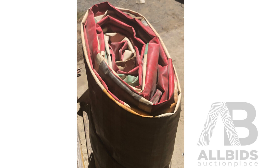 Four 32 Foot Semi Tipper Tarps and One 36 Foot Tipper Tarp