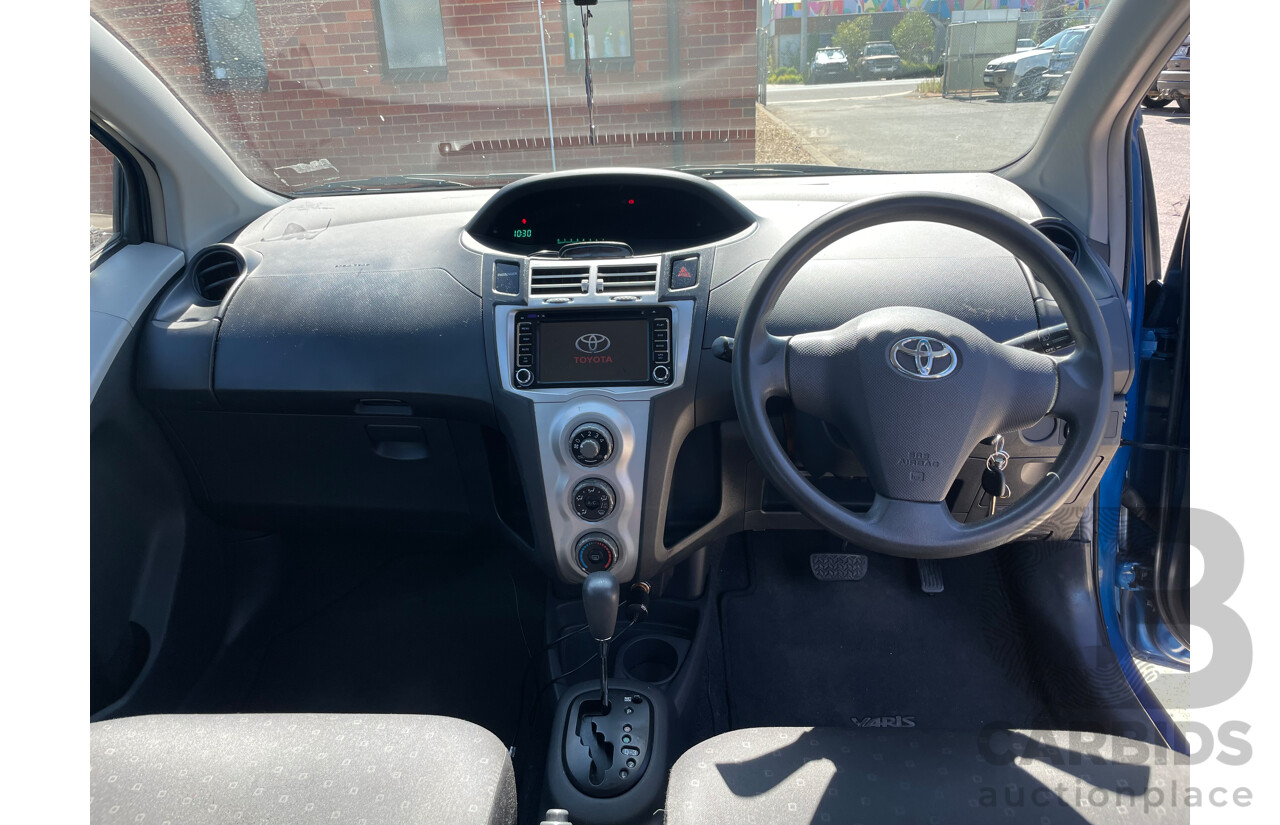 03/08 Toyota Yaris YR FWD NCP90R 5D Hatchback Blue 1.3L