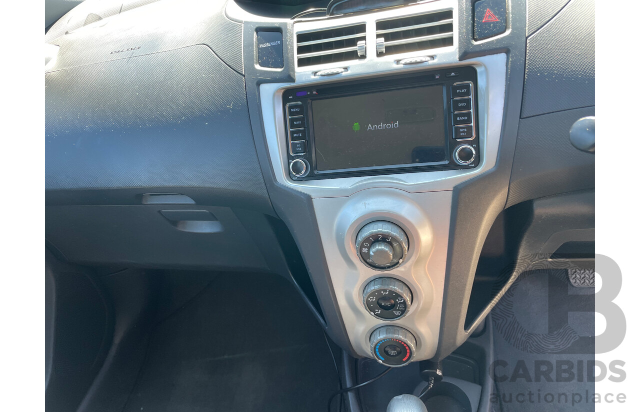 03/08 Toyota Yaris YR FWD NCP90R 5D Hatchback Blue 1.3L