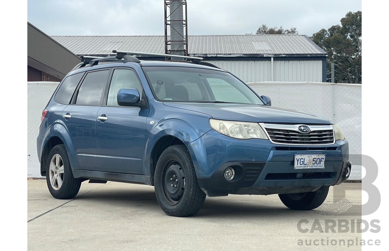 03/09 Subaru Forester XS AWD MY09 4D Wagon Blue 2.5L