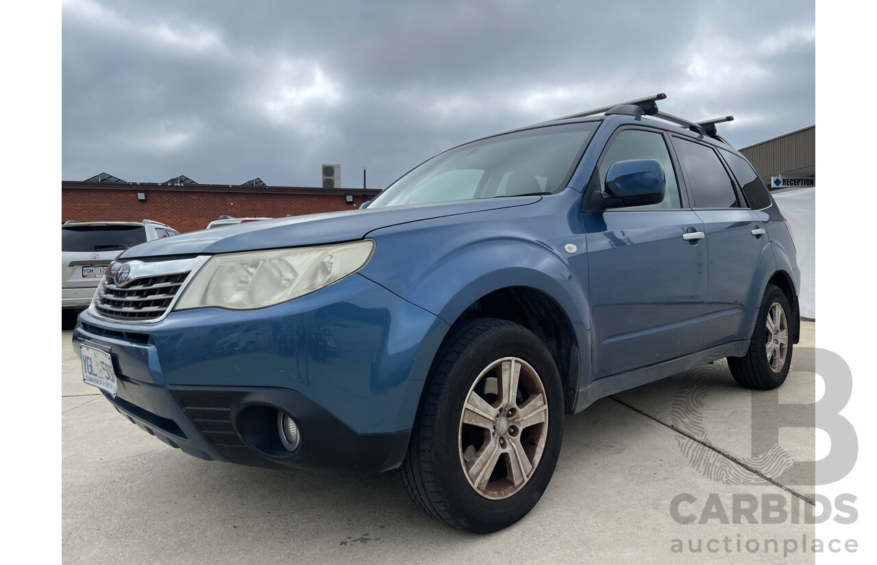03/09 Subaru Forester XS AWD MY09 4D Wagon Blue 2.5L