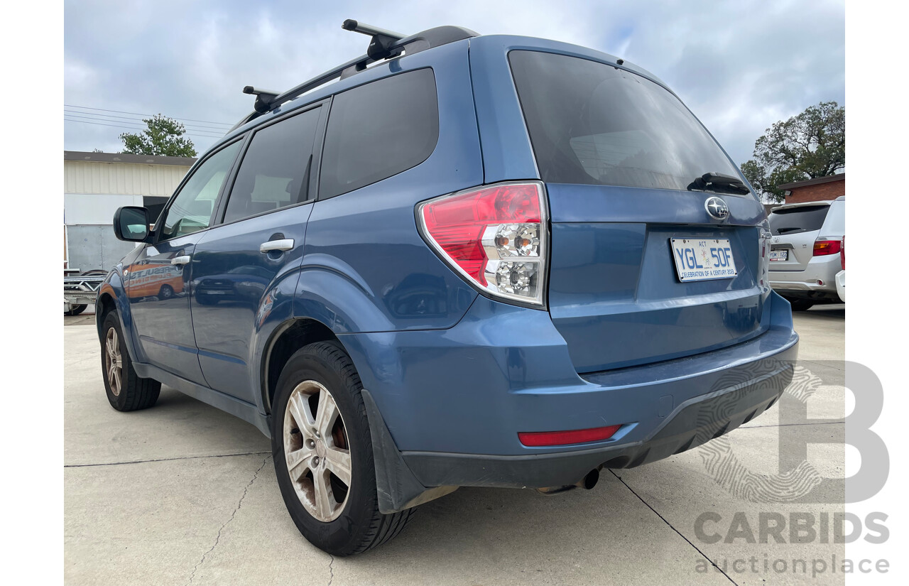 03/09 Subaru Forester XS AWD MY09 4D Wagon Blue 2.5L