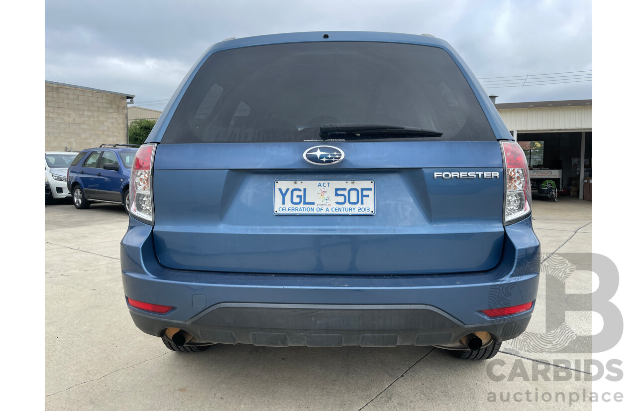 03/09 Subaru Forester XS AWD MY09 4D Wagon Blue 2.5L