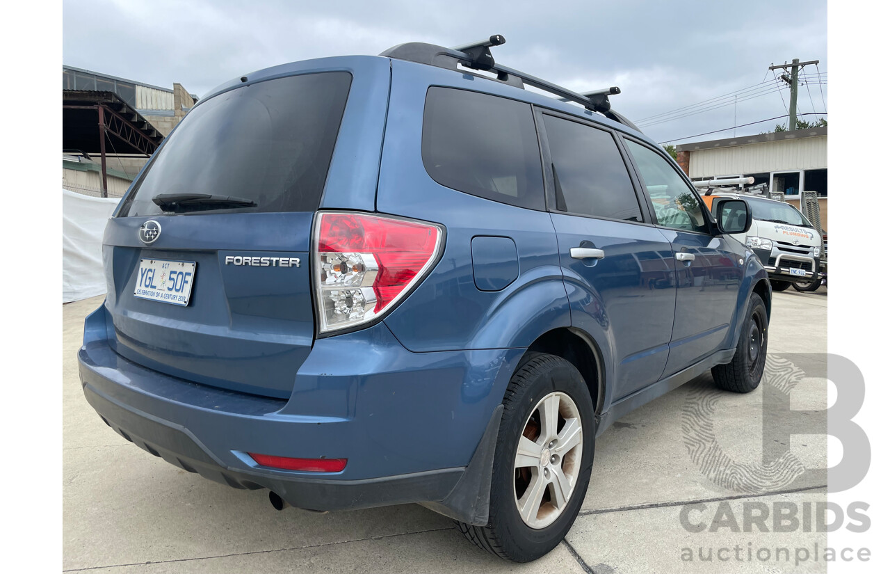 03/09 Subaru Forester XS AWD MY09 4D Wagon Blue 2.5L