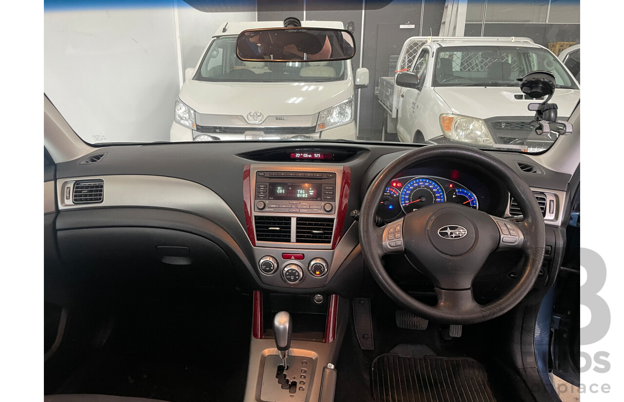 03/09 Subaru Forester XS AWD MY09 4D Wagon Blue 2.5L