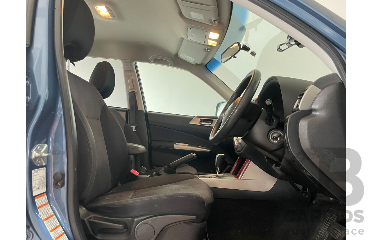 03/09 Subaru Forester XS AWD MY09 4D Wagon Blue 2.5L