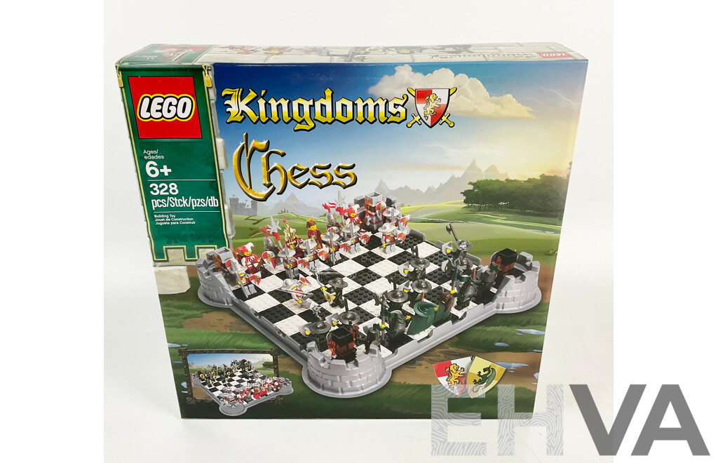 Lego Kingdoms Chess Set, 328, Sealed in Box