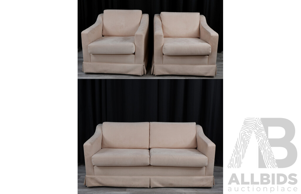 Vintage Parker Three Piece Lounge Suite