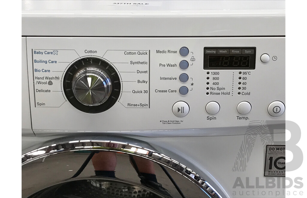 LG Direct Drive Inverter 7.5 Kg Front Loader Washing Machine