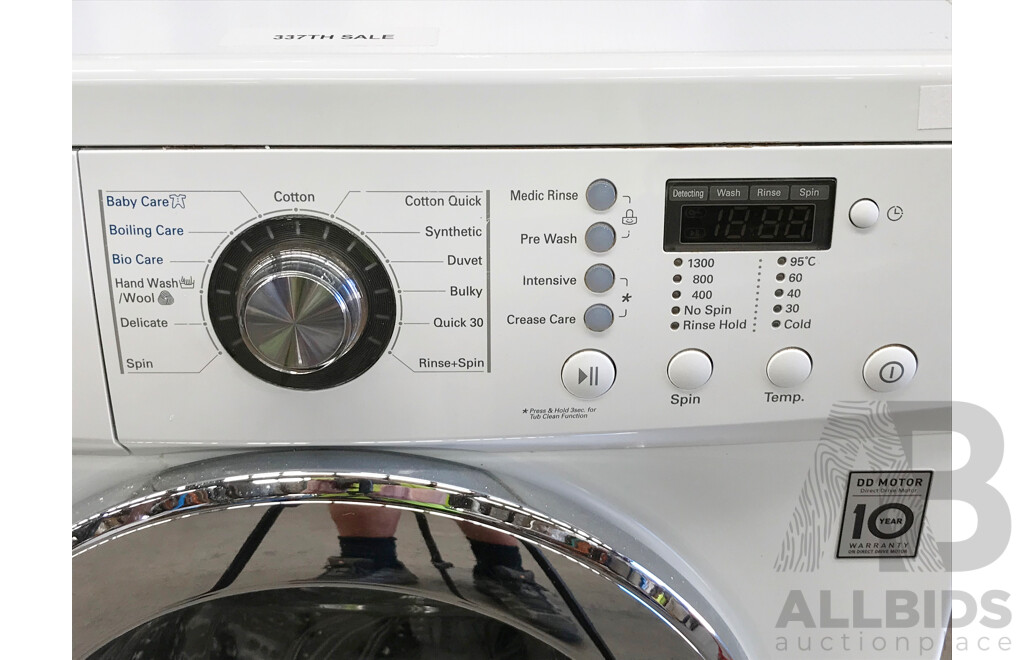 LG Direct Drive Inverter 7.5 Kg Front Loader Washing Machine