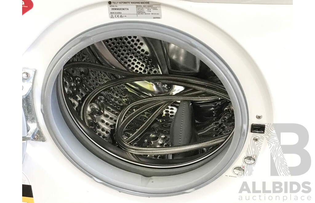 LG Direct Drive Inverter 7.5 Kg Front Loader Washing Machine