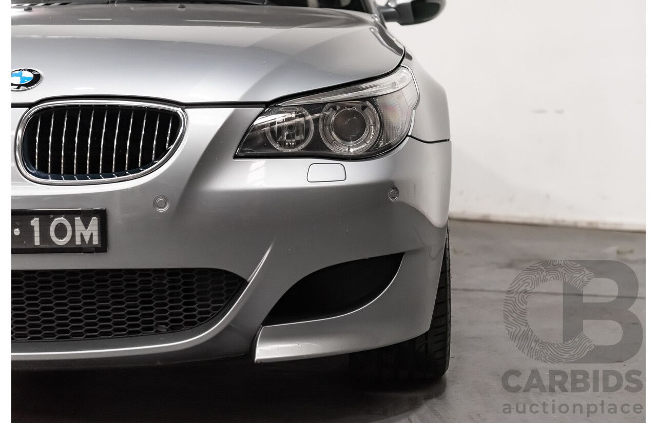 07/06 BMW M5 RWD E60 4D Sedan Silbergrau Metallic V10 5.0L