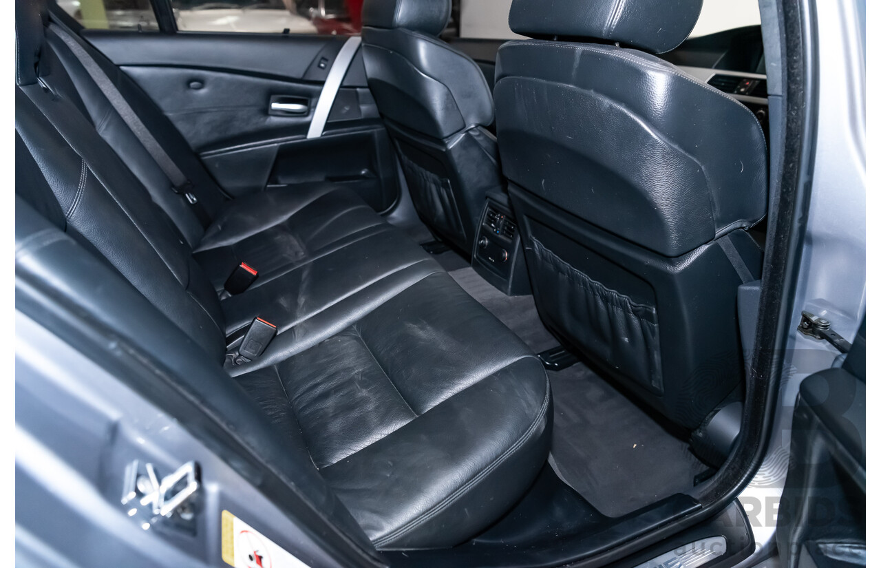 07/06 BMW M5 RWD E60 4D Sedan Silbergrau Metallic V10 5.0L