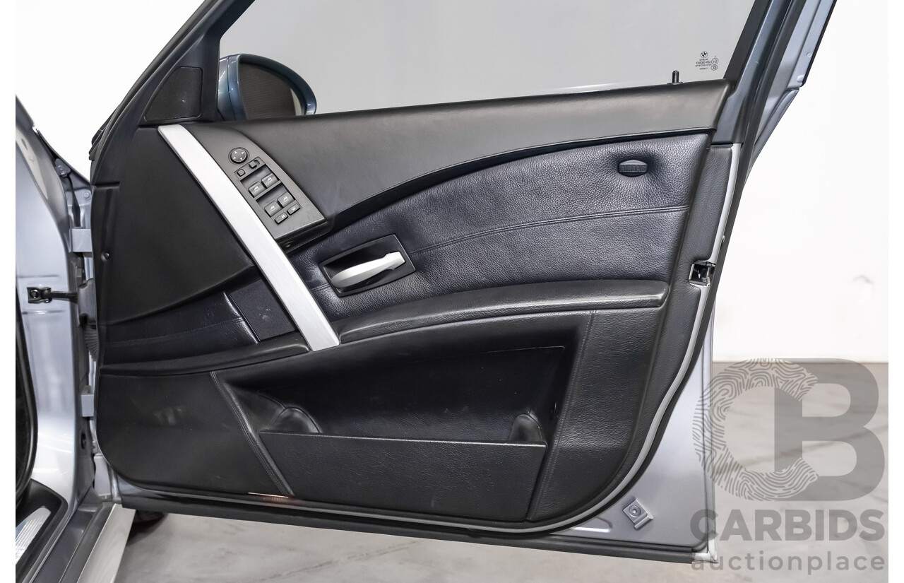 07/06 BMW M5 RWD E60 4D Sedan Silbergrau Metallic V10 5.0L