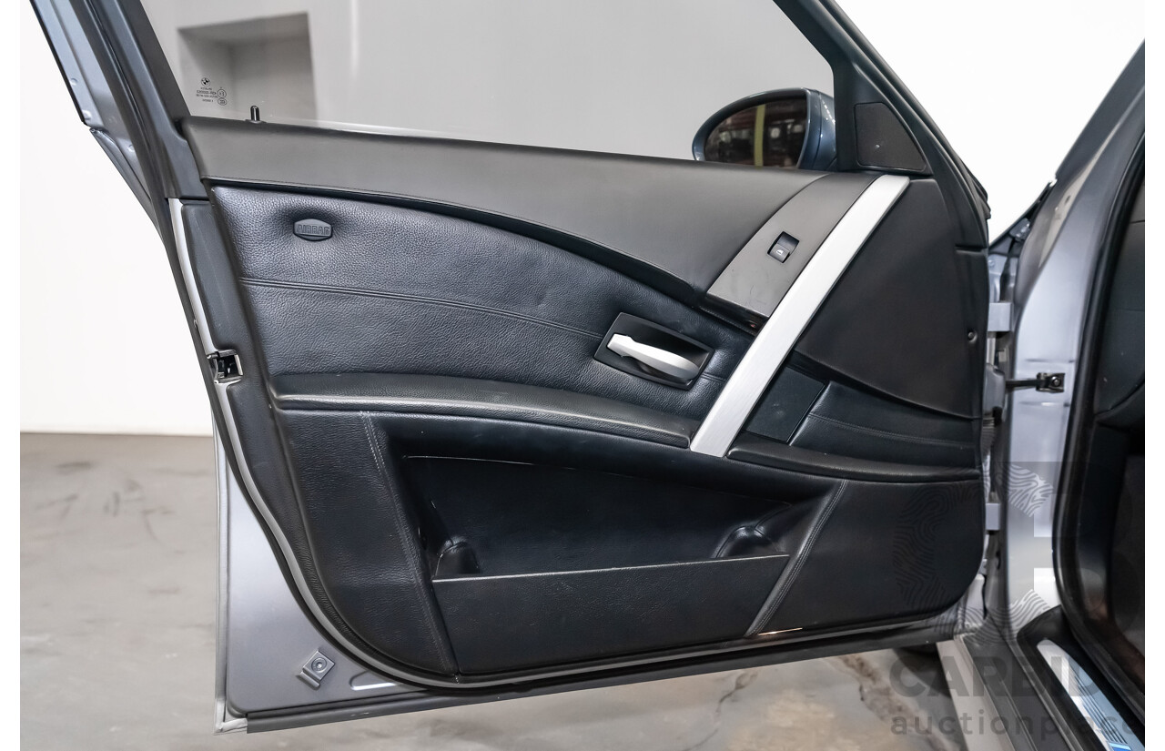 07/06 BMW M5 RWD E60 4D Sedan Silbergrau Metallic V10 5.0L