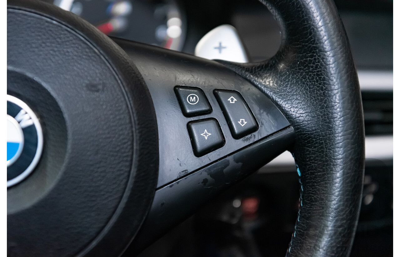 07/06 BMW M5 RWD E60 4D Sedan Silbergrau Metallic V10 5.0L