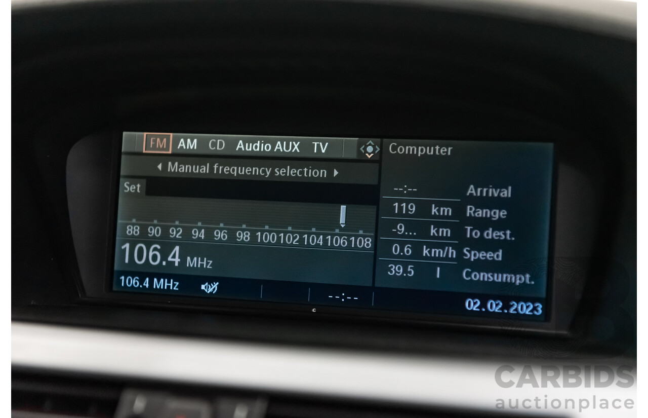 07/06 BMW M5 RWD E60 4D Sedan Silbergrau Metallic V10 5.0L