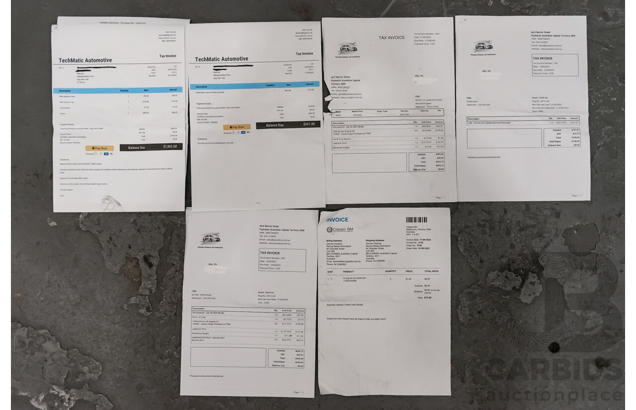 07/06 BMW M5 RWD E60 4D Sedan Silbergrau Metallic V10 5.0L