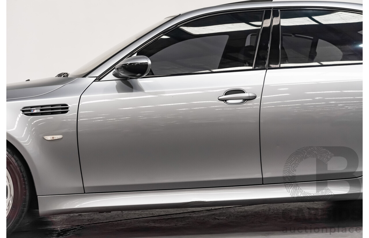 07/06 BMW M5 RWD E60 4D Sedan Silbergrau Metallic V10 5.0L