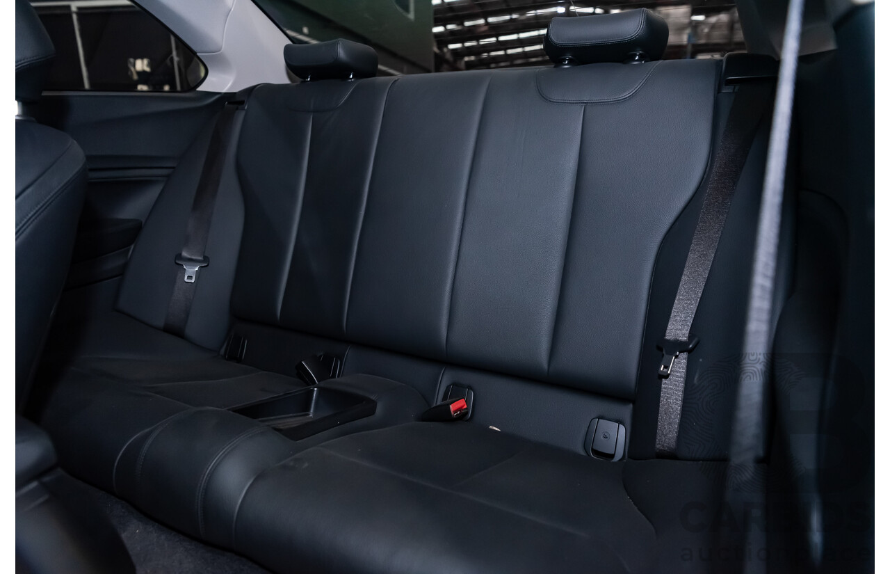 05/18 BMW 2 Series 230i LUXURY LINE RWD F22 LCI Auto MY18 2D Coupe Mediterranean Blue Metallic Turbo 2.0L