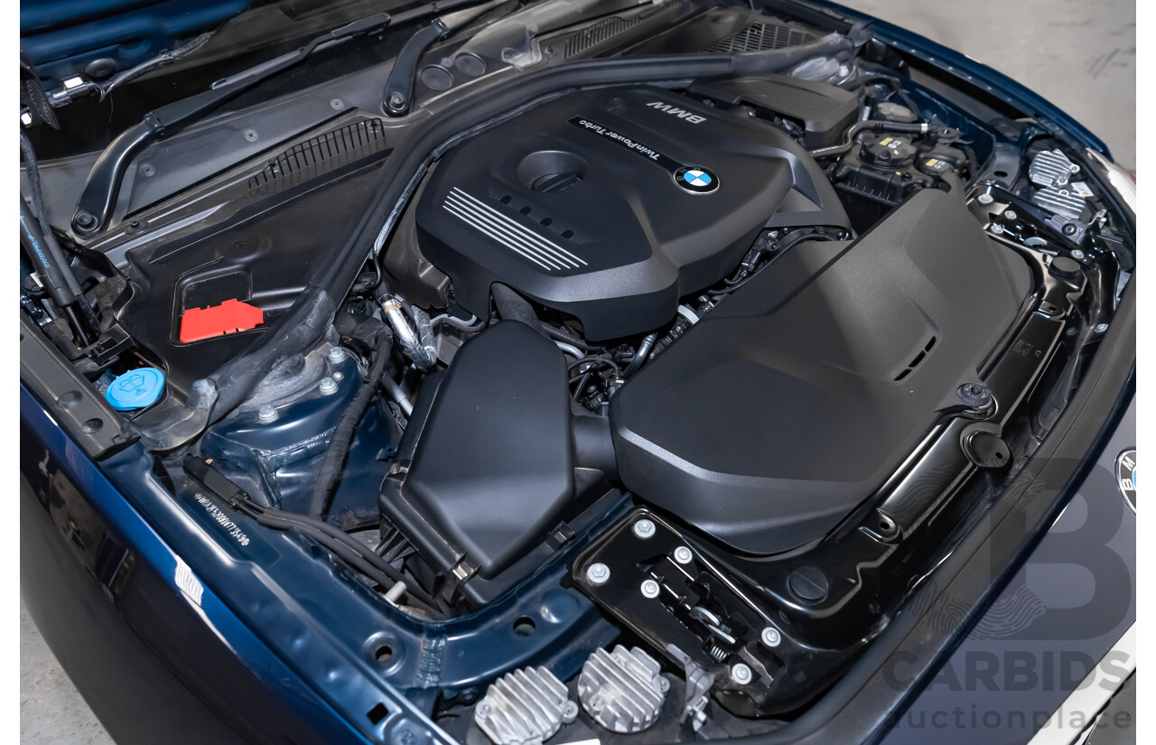 05/18 BMW 2 Series 230i LUXURY LINE RWD F22 LCI Auto MY18 2D Coupe Mediterranean Blue Metallic Turbo 2.0L