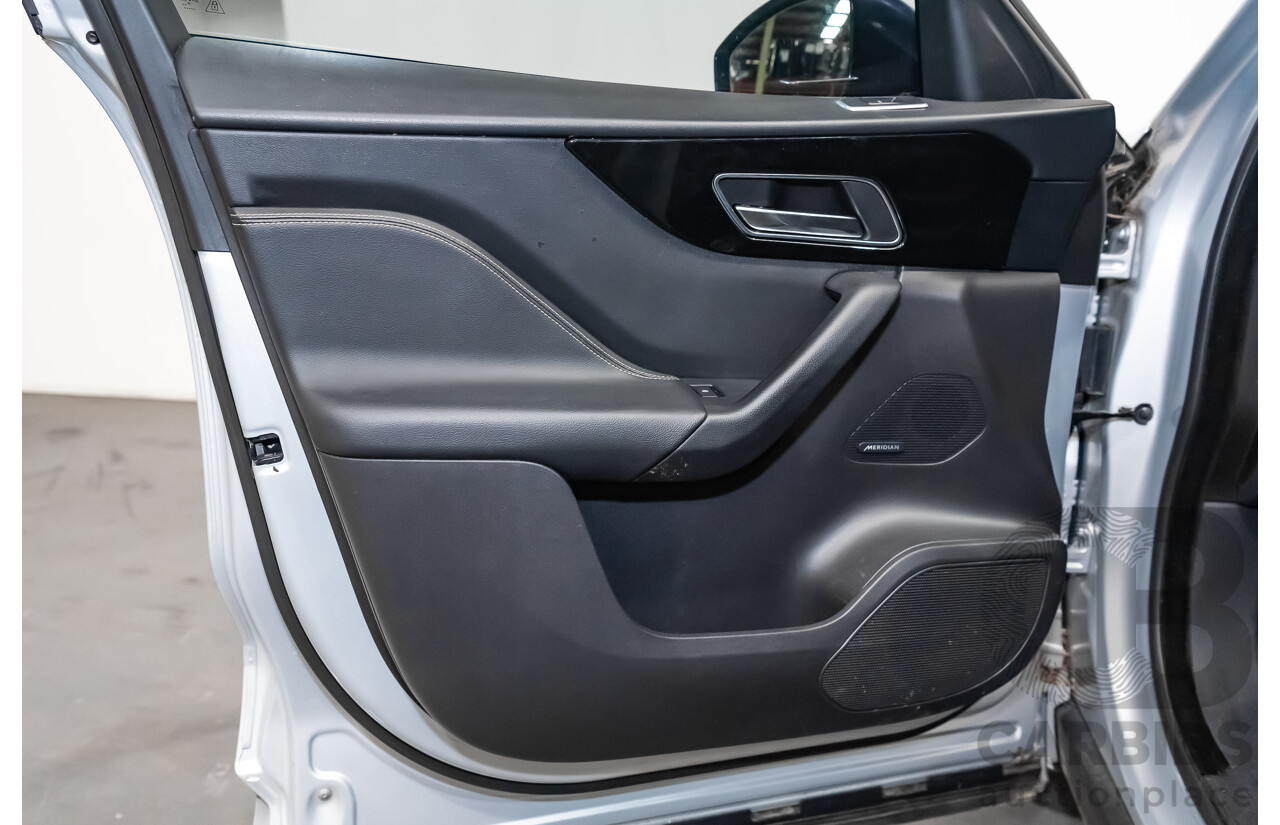 07/16 Jaguar F-Pace 30d R-Sport AWD 4D Wagon Rhodium Silver Turbo 3.0L