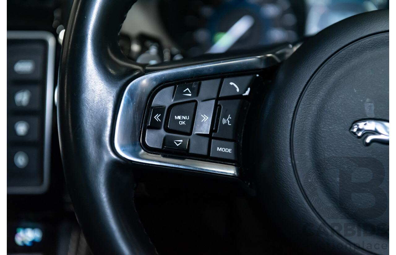 07/16 Jaguar F-Pace 30d R-Sport AWD 4D Wagon Rhodium Silver Turbo 3.0L