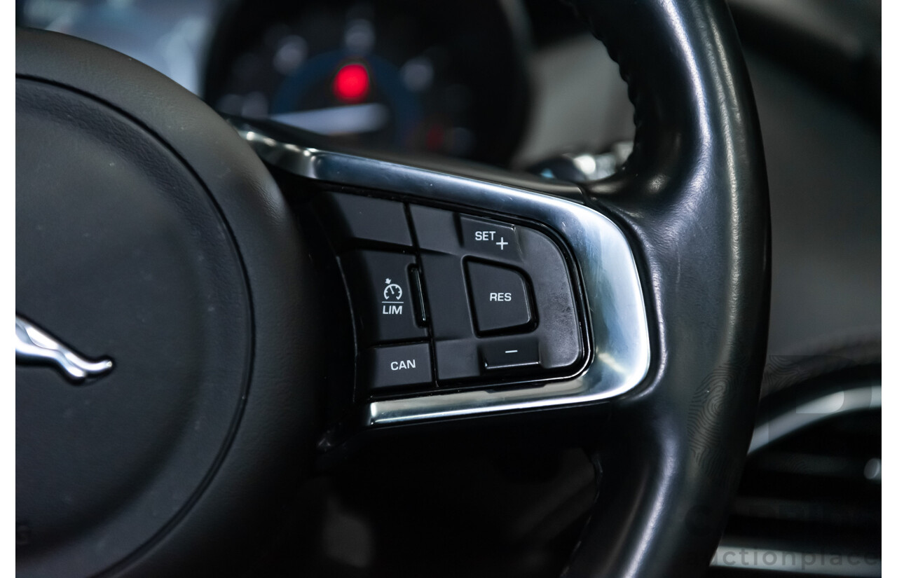 07/16 Jaguar F-Pace 30d R-Sport AWD 4D Wagon Rhodium Silver Turbo 3.0L