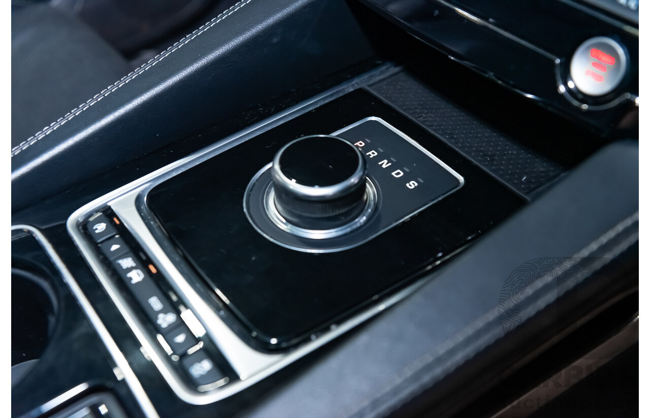 07/16 Jaguar F-Pace 30d R-Sport AWD 4D Wagon Rhodium Silver Turbo 3.0L