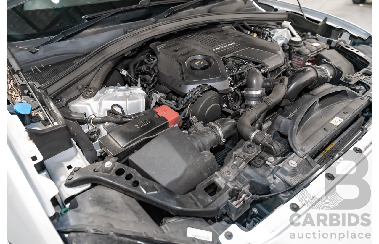 07/16 Jaguar F-Pace 30d R-Sport AWD 4D Wagon Rhodium Silver Turbo 3.0L